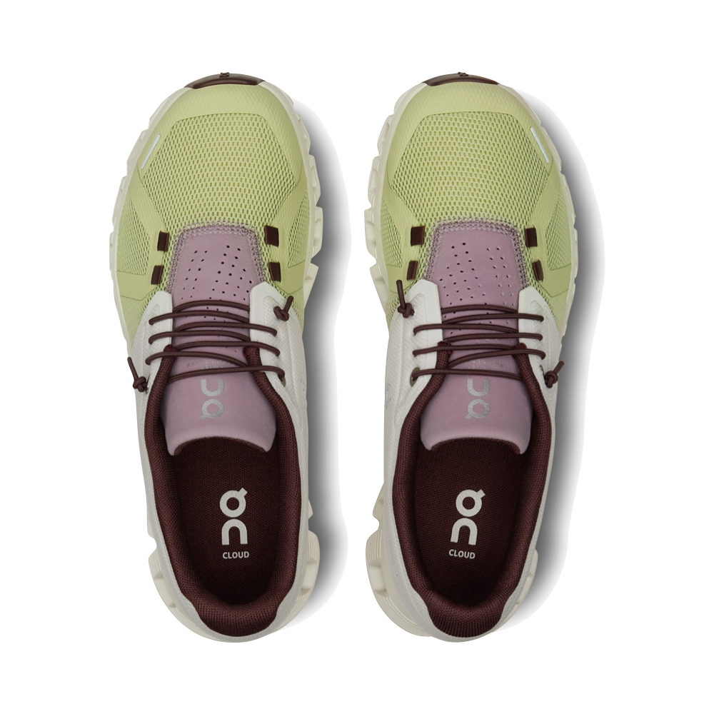 Top-down view of On Cloud 5 Sneaker for women.