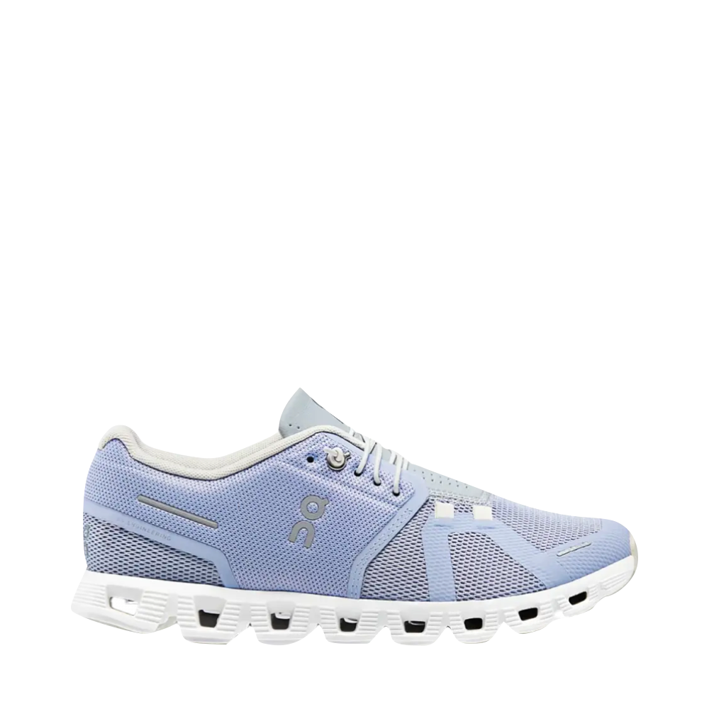 On Women's Cloud 5 Sneaker in Nimbus/Alloy