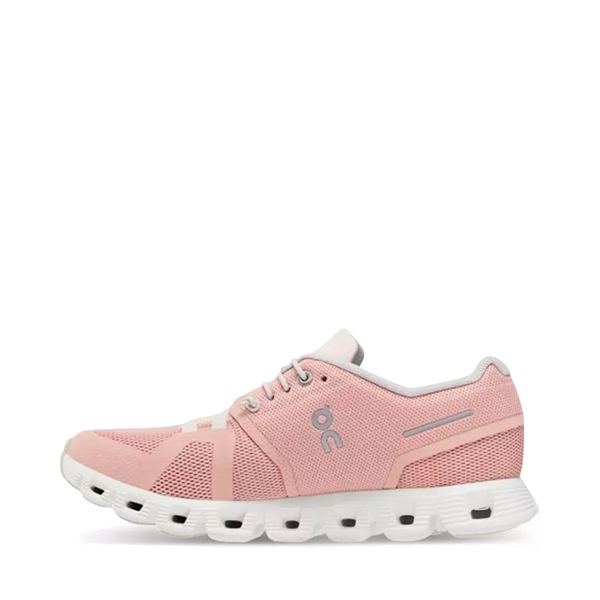 On Women's Cloud 5 Sneaker in Rose/Shell