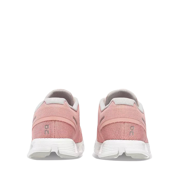 On Women's Cloud 5 Sneaker in Rose/Shell
