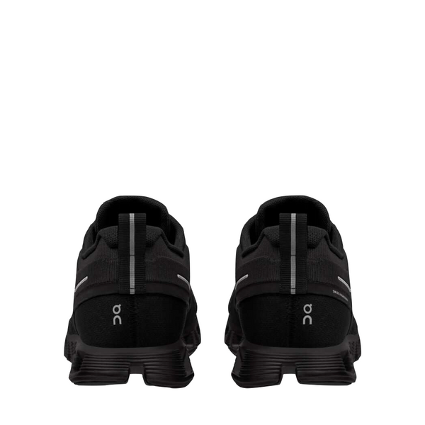On Women's Cloud 5 Waterproof Sneaker in All Black