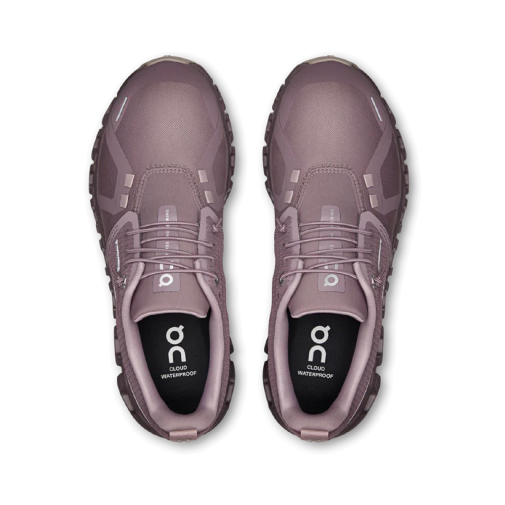 Top-down view of On Cloud 6 Waterproof Sneaker for women.
