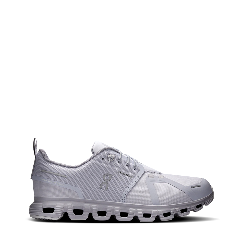 Side (right) view of On Cloud 6 Waterproof Sneaker for women.