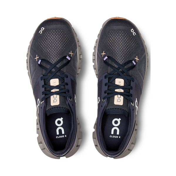 On Women's Cloud X3 Training Sneaker in Iron/Fade