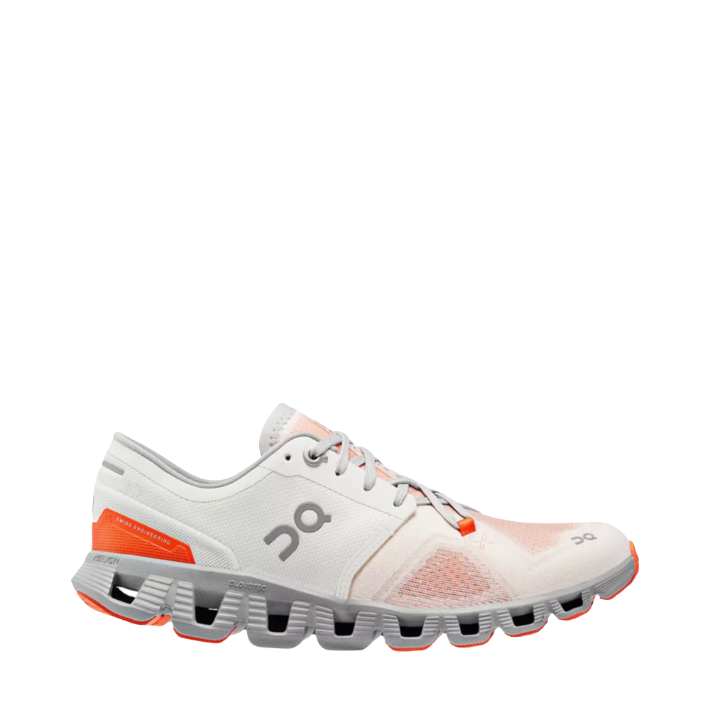 On Women's Cloud X3 Training Sneaker in Ivory/Alloy