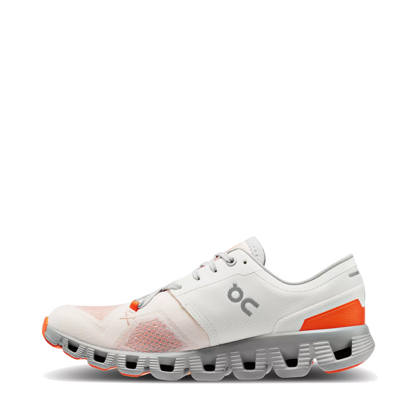 On Women's Cloud X3 Training Sneaker in Ivory/Alloy