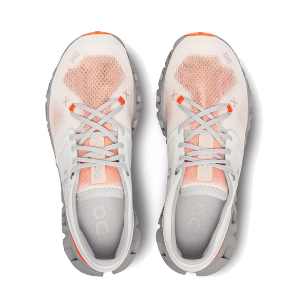 On Women's Cloud X3 Training Sneaker in Ivory/Alloy