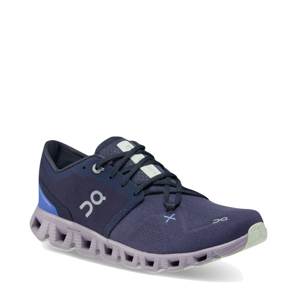 On Women's Cloud X3 Training Sneaker in Midnight/Heron