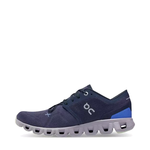On Women's Cloud X3 Training Sneaker in Midnight/Heron