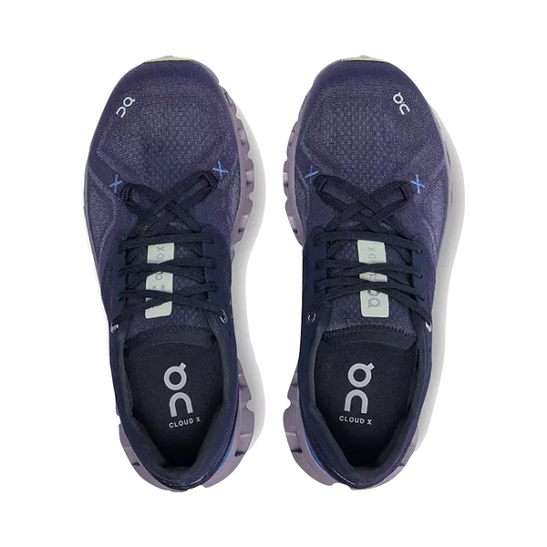 On Women's Cloud X3 Training Sneaker in Midnight/Heron