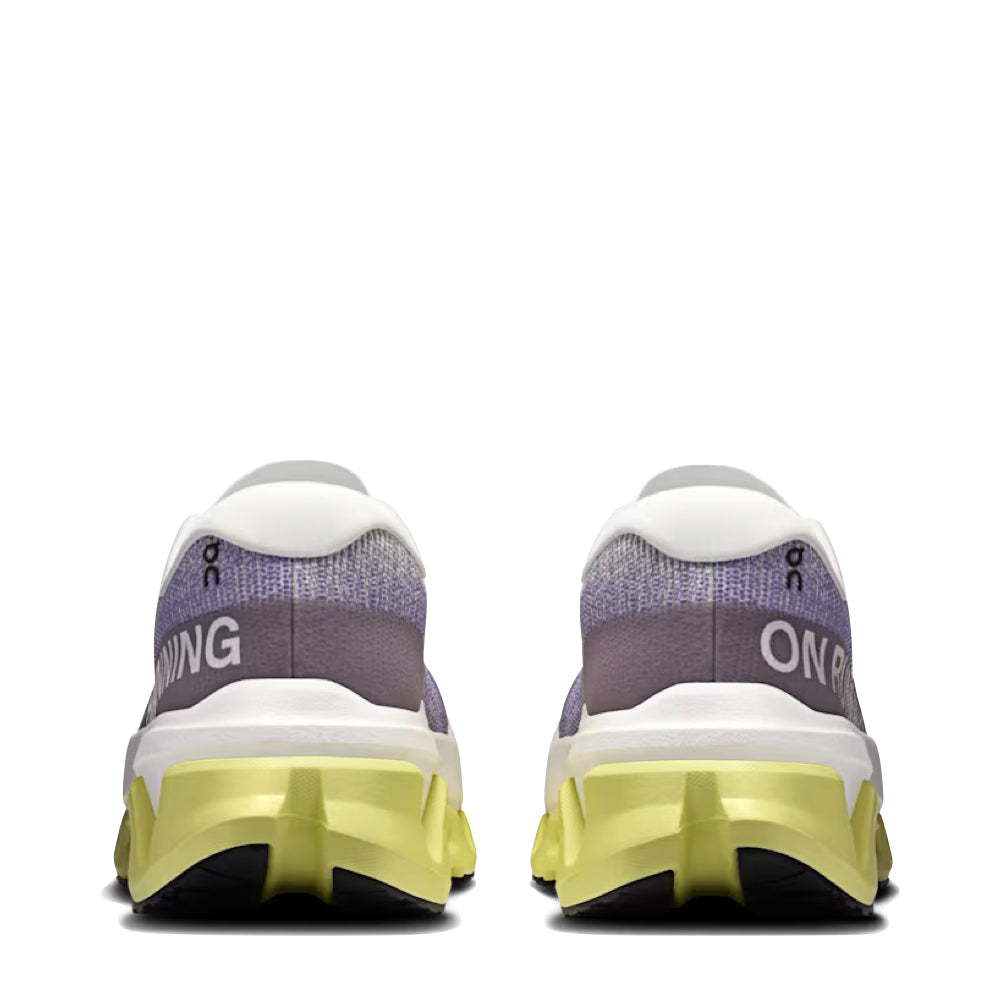 Back view of On Cloudmoster 3 Hyper Sneaker for women.