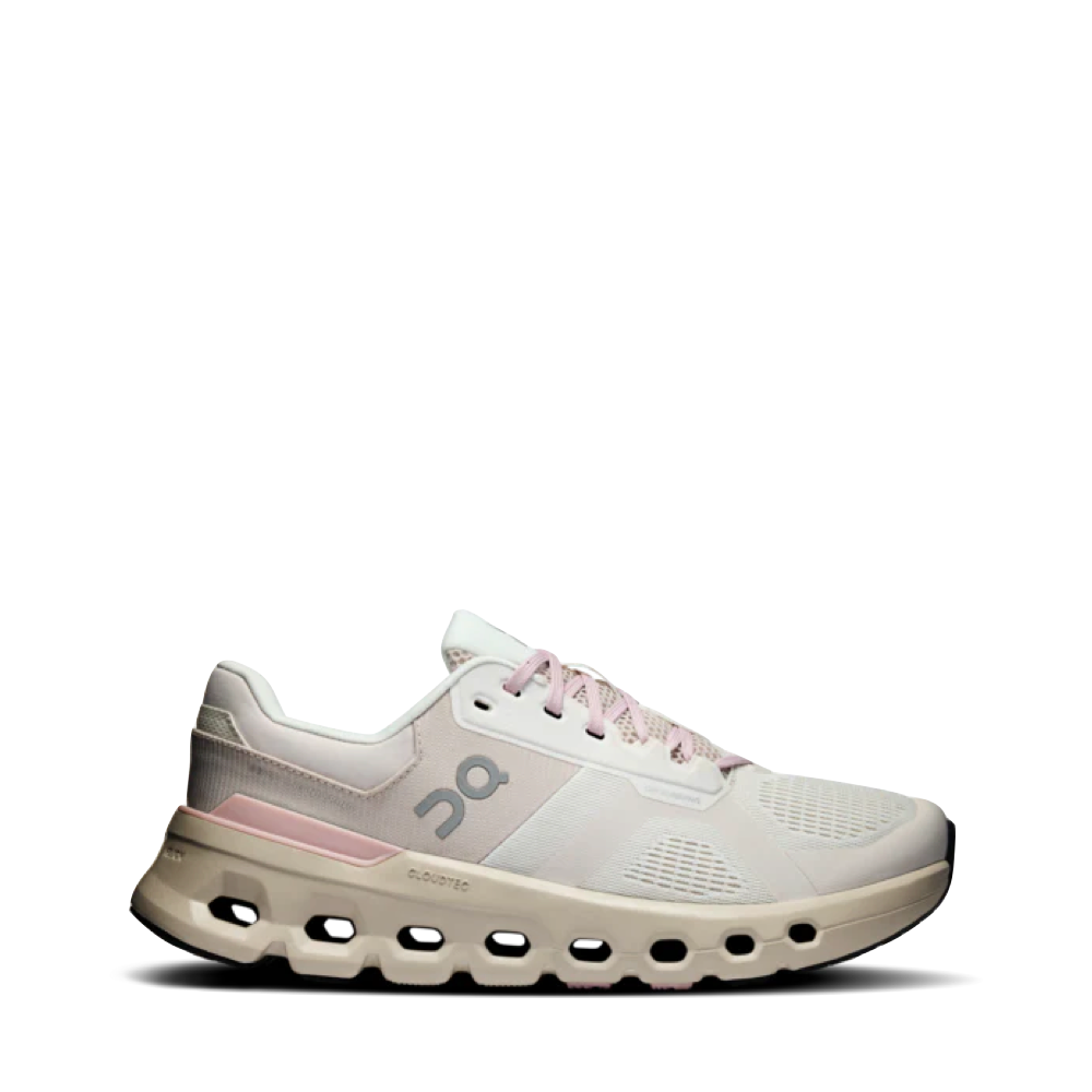 Side (right) view of On Cloudrunner 2 Sneaker for women.