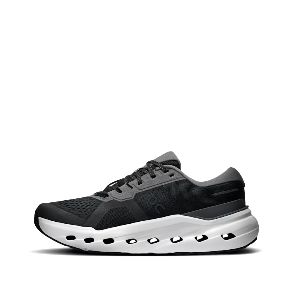 Side (left) view of On Cloudrunner 3 Sneaker for women.