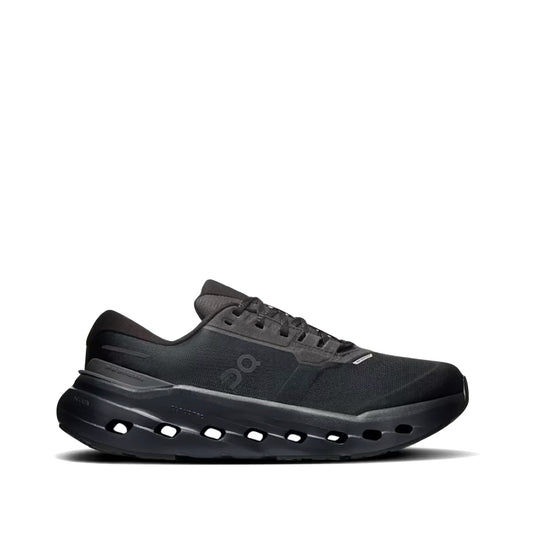 Side (right) view of On Cloudrunner 3 Waterproof Sneaker for women.