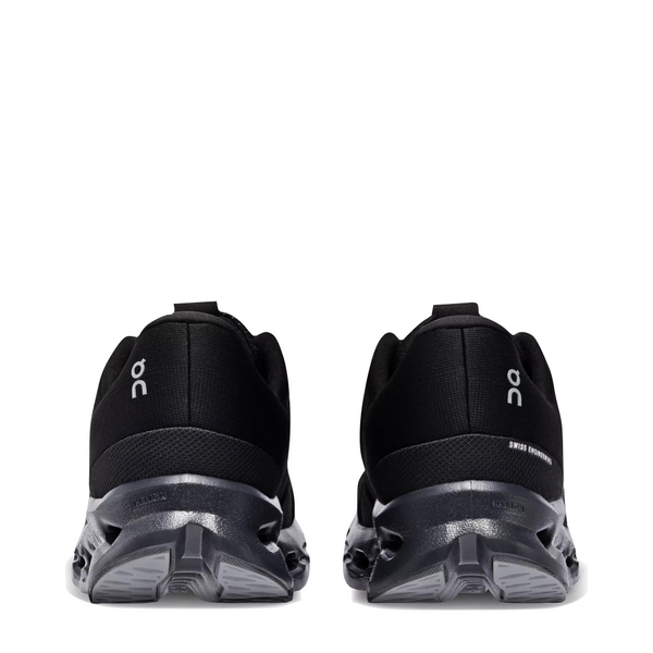 On Women's Cloudsurfer Running Sneaker in All Black