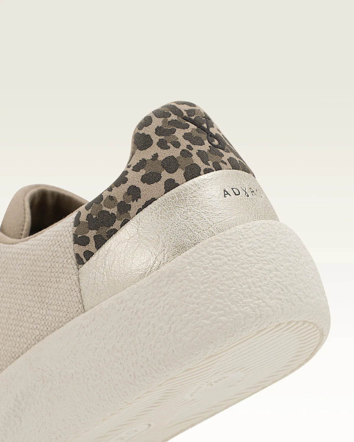 Adyro Women's Prima Lace Sneaker in Cheetah Beige