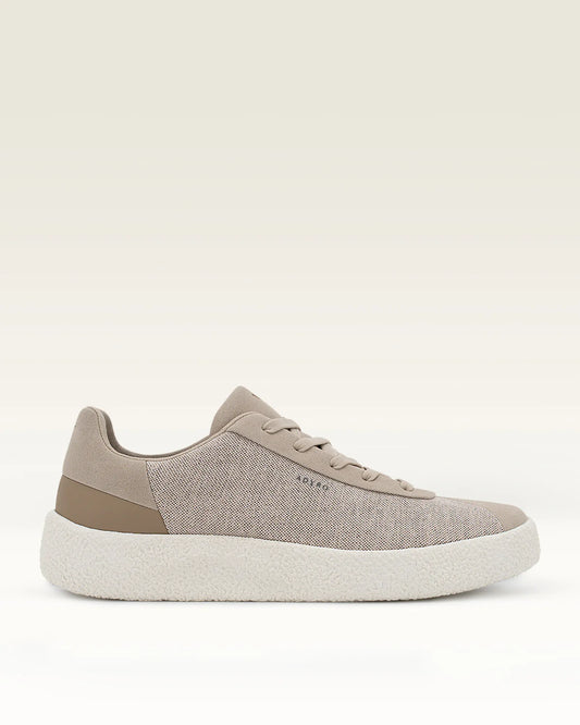 Adyro Men's Primo 2.0 Tie Sneaker in Sand Beige