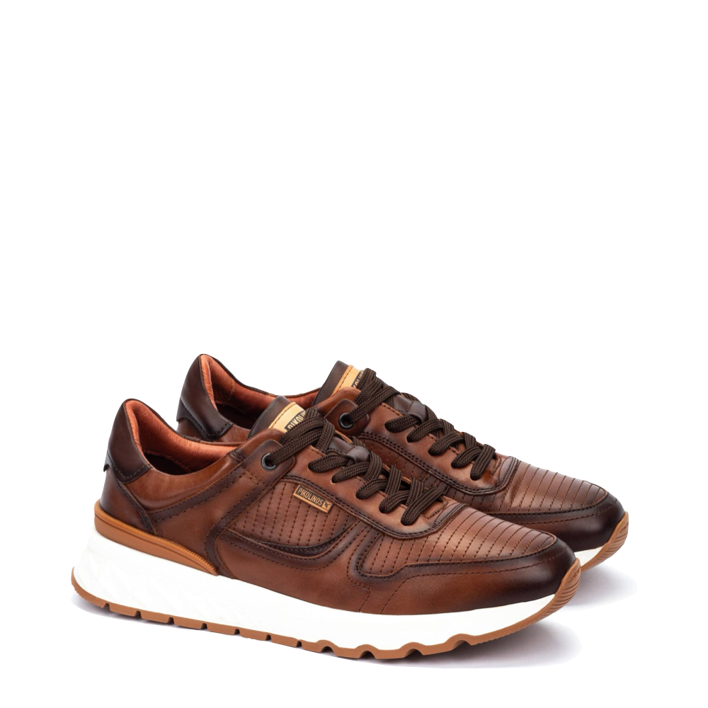 Mudguard and Toe view of Pikolinos Aranda Lace Sneaker for men.