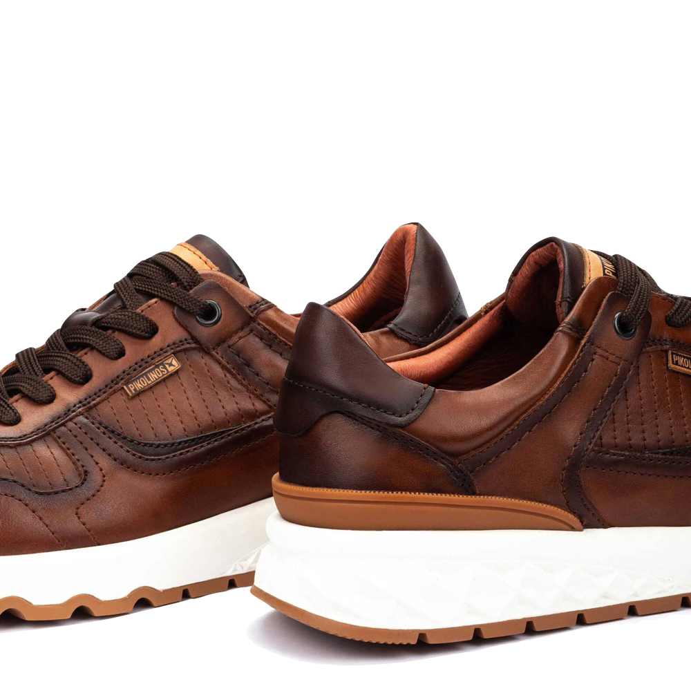 Detail view of Pikolinos Aranda Lace Sneaker for men.