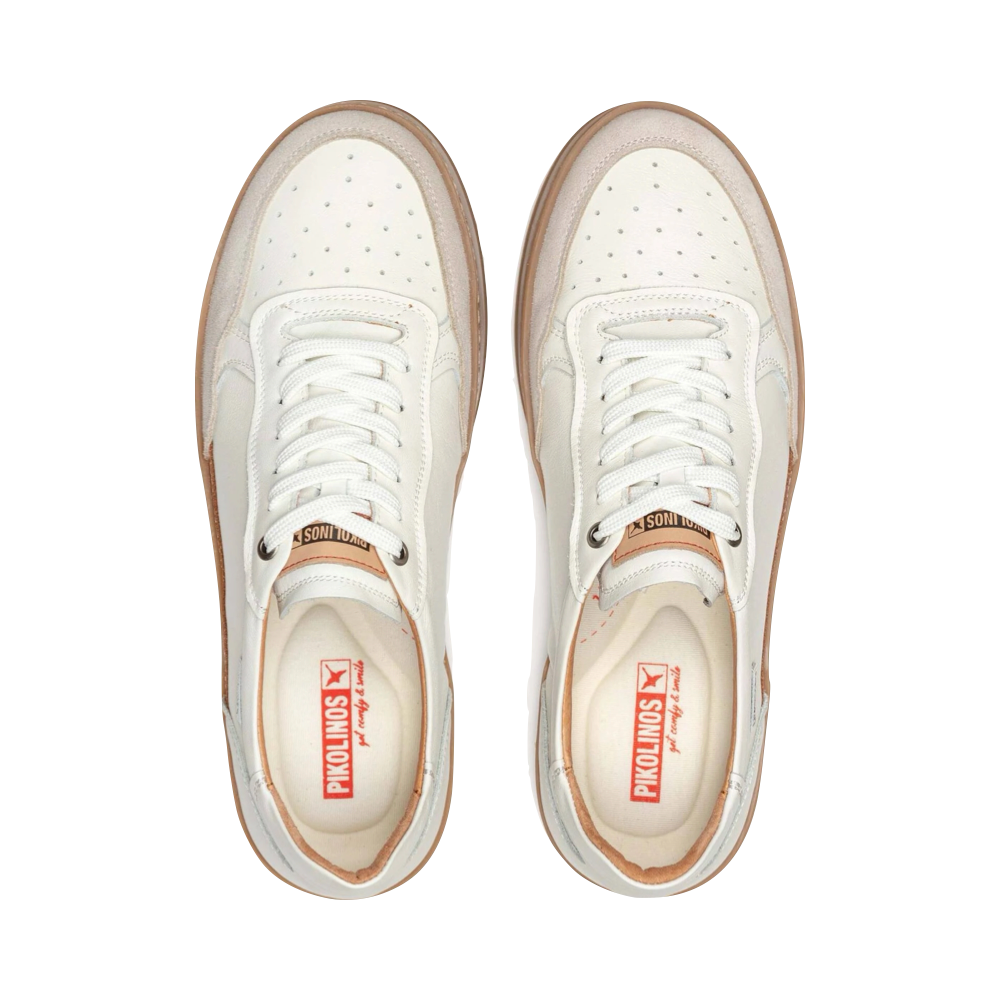 Top-down view of Pikolinos Xativa Lace Sneaker for men.