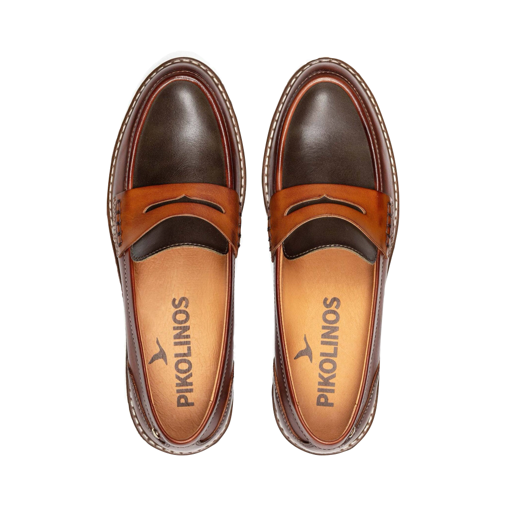 Top-down view of Pikolinos Aldaya Loafer for women.