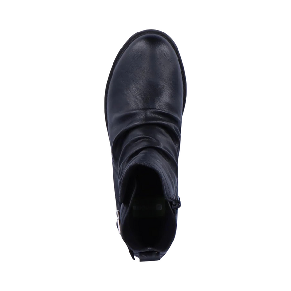 Remonte Women's Erin 82 Low Side Zip Waterproof Boot in Black