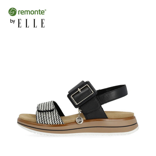 Side (left) view of Remonte Jocelyn 53 Sandal for women.