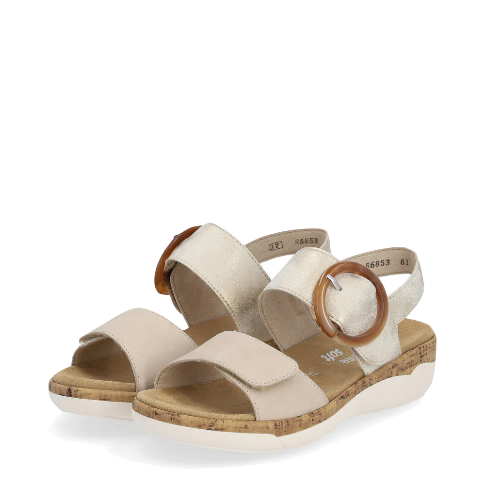 Toe view of Remonte Jocelyn 53 Sandal for women.