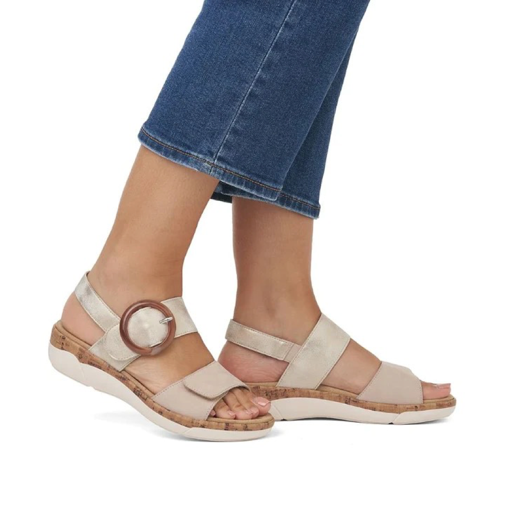 Model view of Remonte Jocelyn 53 Sandal for women.