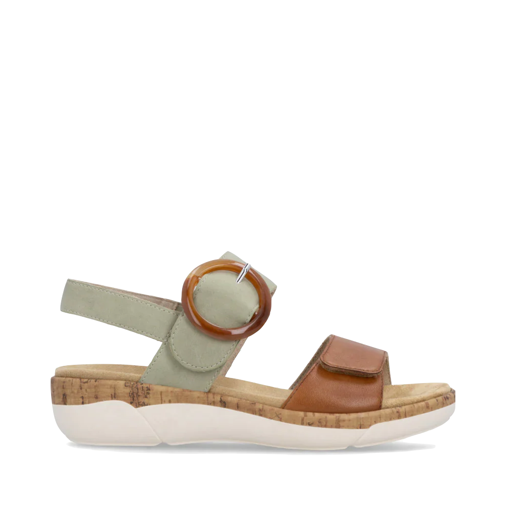 Side (right) view of Remonte Jocelyn 53 Sandal for women.