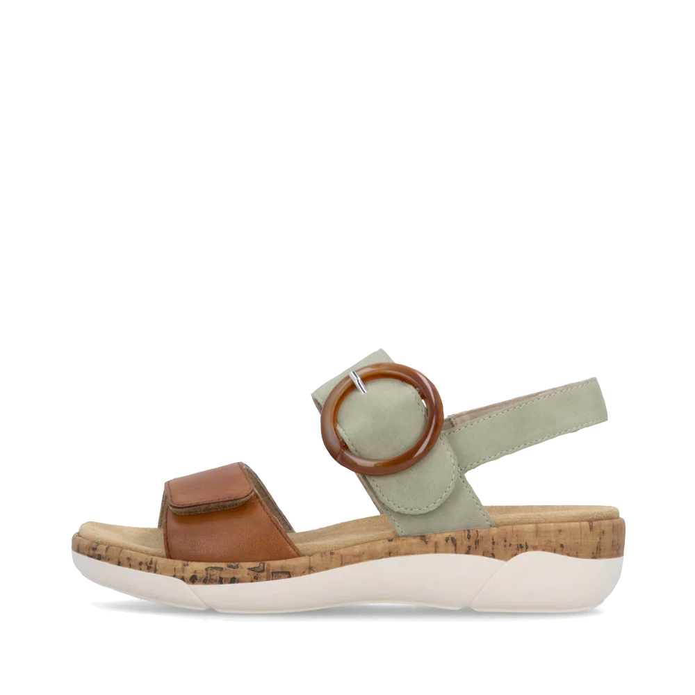 Side (left) view of Remonte Jocelyn 53 Sandal for women.