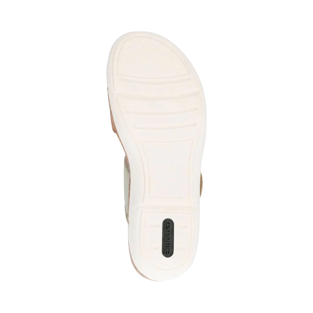 Bottom view of Remonte Jocelyn 53 Sandal for women.