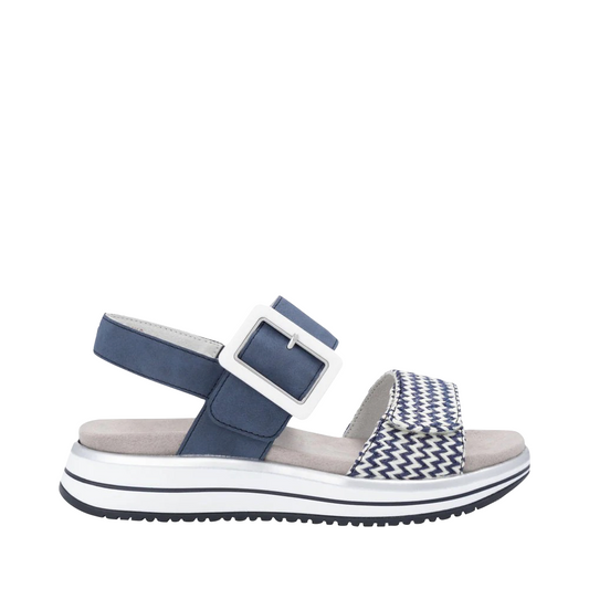 Side (right) view of Remonte Jocelyn 53 Sandal for women.