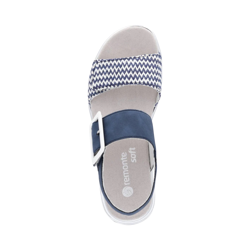 Top-down view of Remonte Jocelyn 53 Sandal for women.