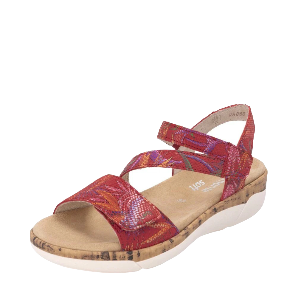 Toe view of Remonte Jocelyn 60 Sandal for women.