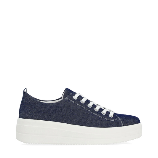 Side (right) view of Remonte Julia 03 Platform Sneaker for women.