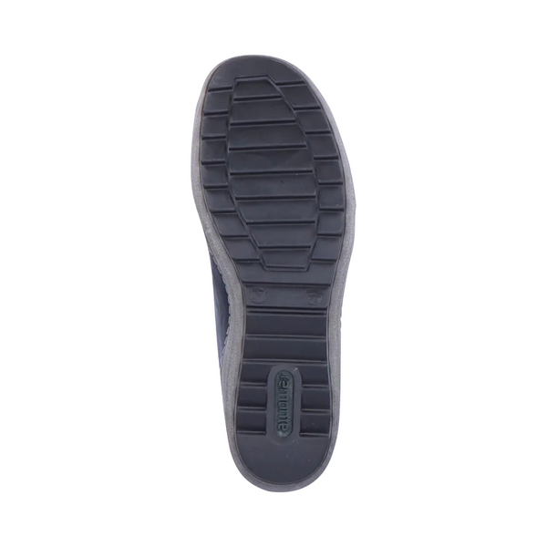 Remonte Women's Liv 28 Waterproof Leather Side Zip Slip On in Black