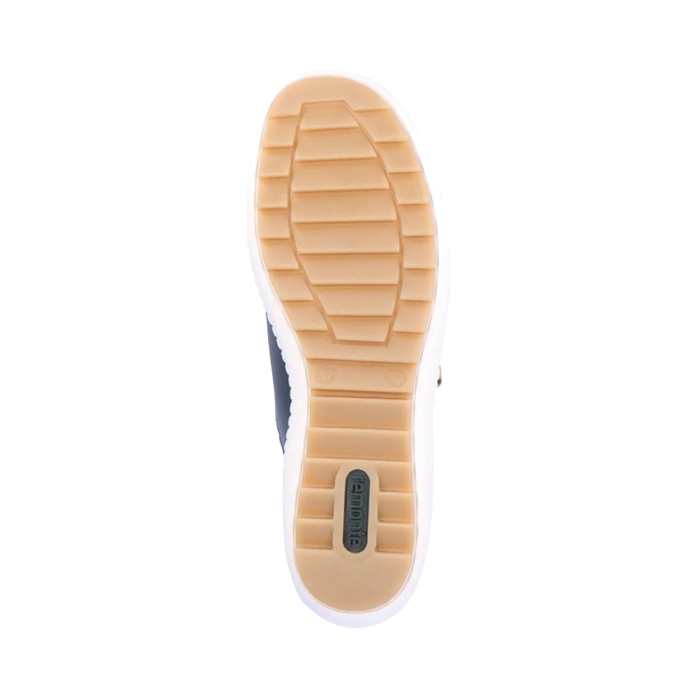 Bottom view of Remonte Liv 32 Lace Sneaker for women.