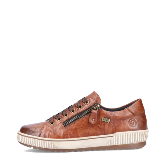 Side (left) view of Remonte Maditta 00 Waterproof Sneaker for women.