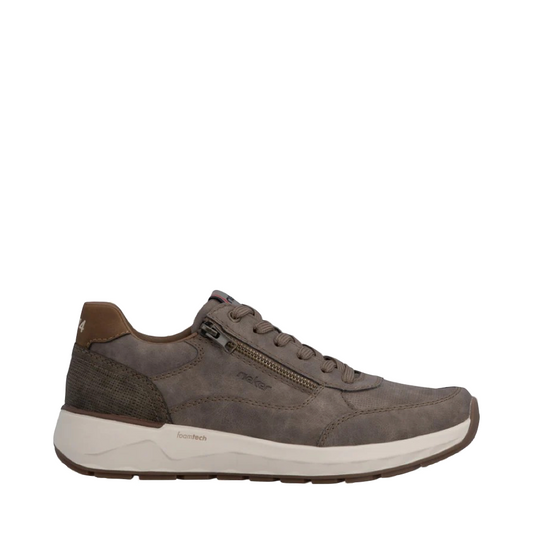 Side (right) view of Rieker Bruce 04 Sneaker for men.