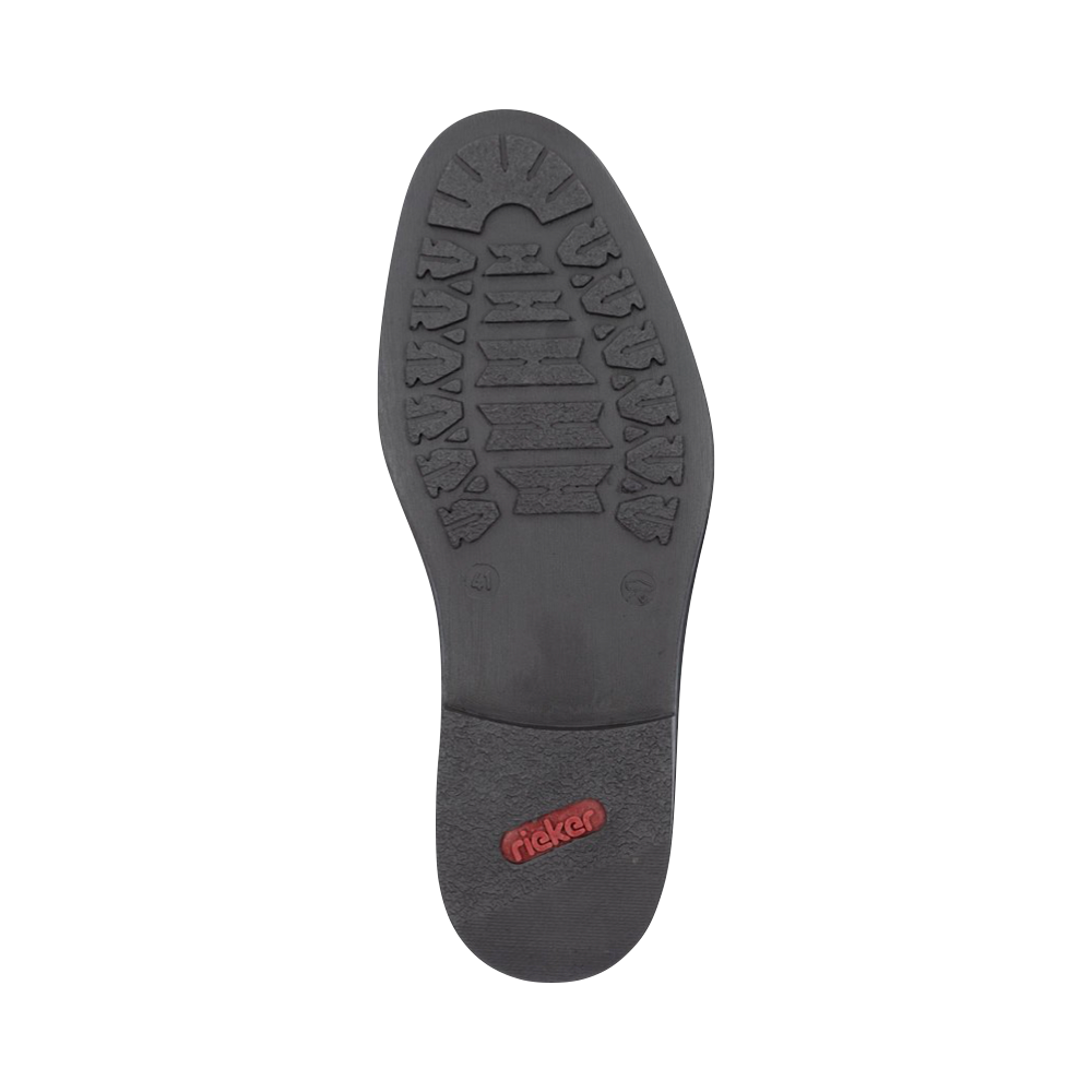 Bottom view of Rieker Dustin 20 Wingtip Lace Shoe for men.