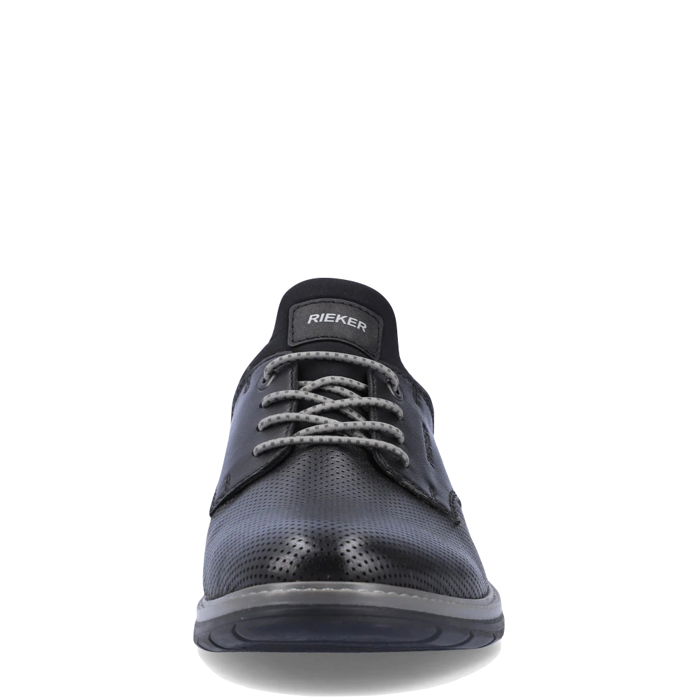 Rieker Men's Dustin 54 Bungee Dress Shoe (Black)