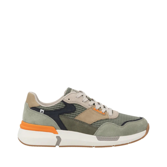 Side (right) view of Rieker Justus 02 Sneaker for men.