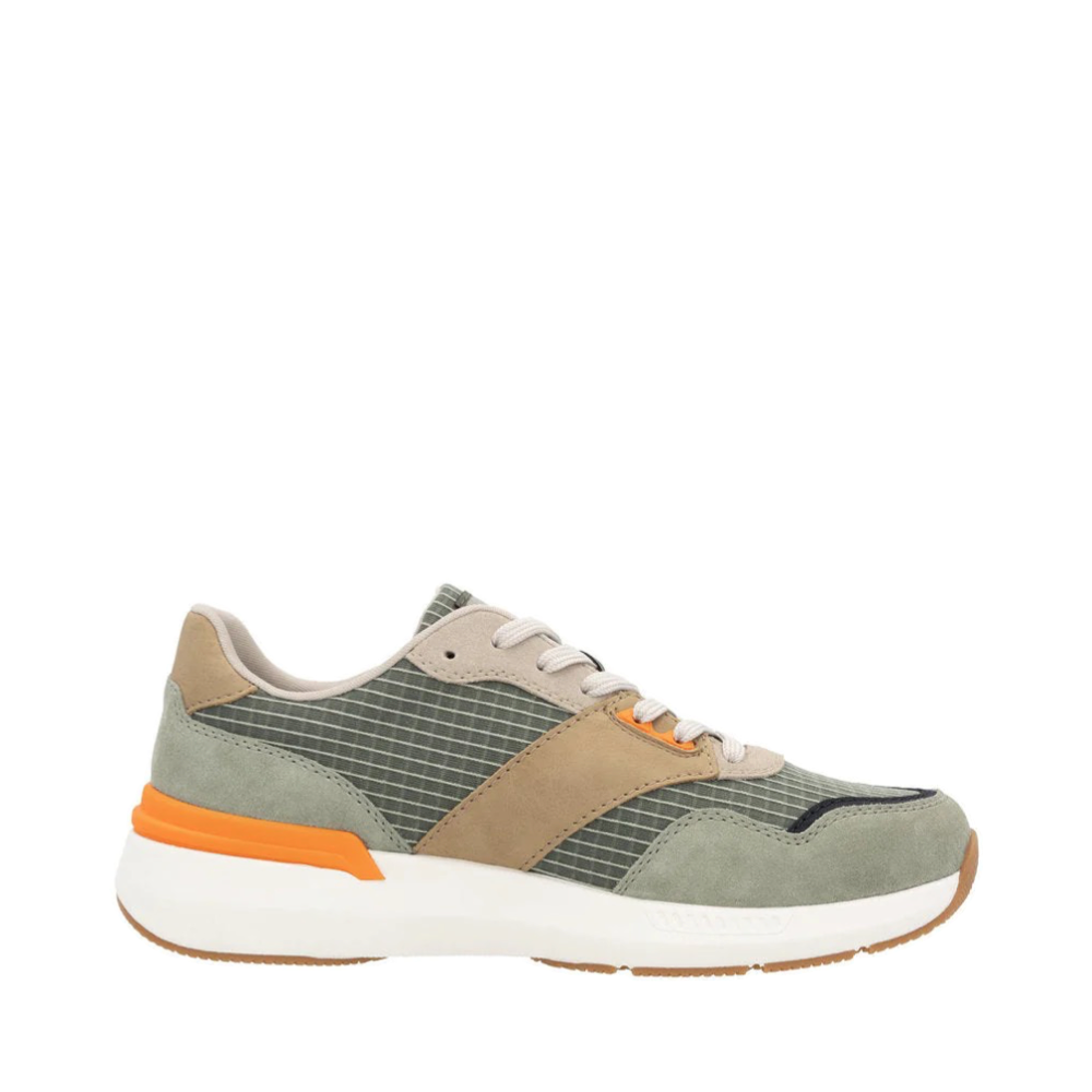 Side (right) view of Rieker Justus 02 Sneaker for men.