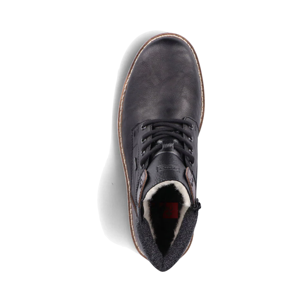 Top-down view of Rieker Ronnie 34 Warm Lined Waterproof Boot for men.