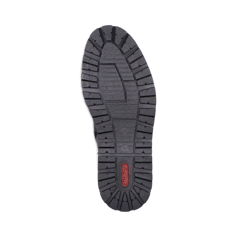 Bottom view of Rieker Ronnie 34 Warm Lined Waterproof Boot for men.