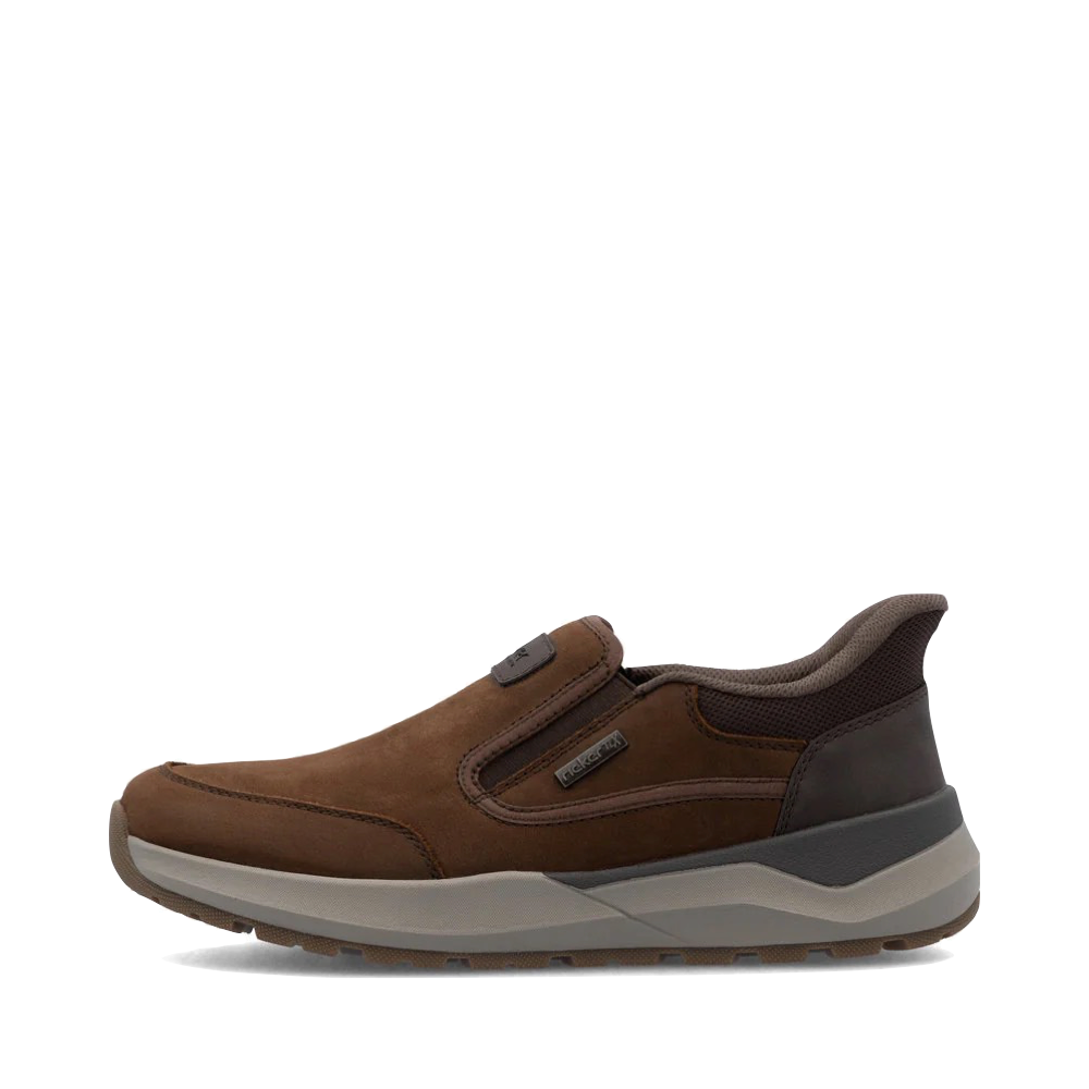 Side (left) view of Rieker Thorben 52 Slip On for men.