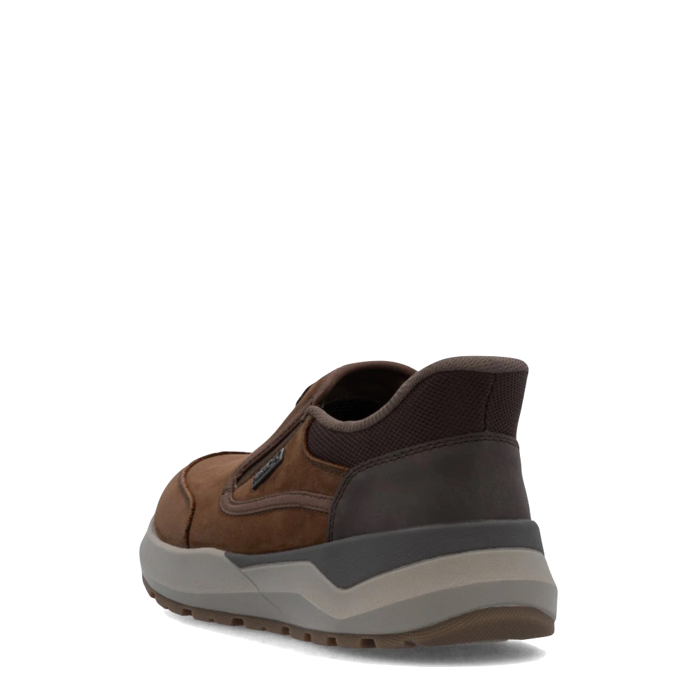 Heel view of Rieker Thorben 52 Slip On for men.