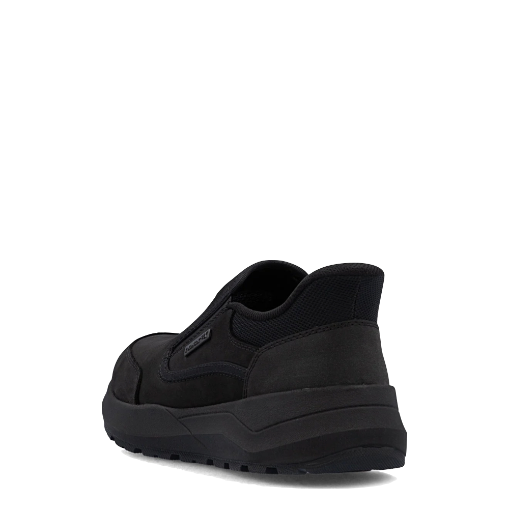 Heel view of Rieker Thorben 52 Slip On for men.