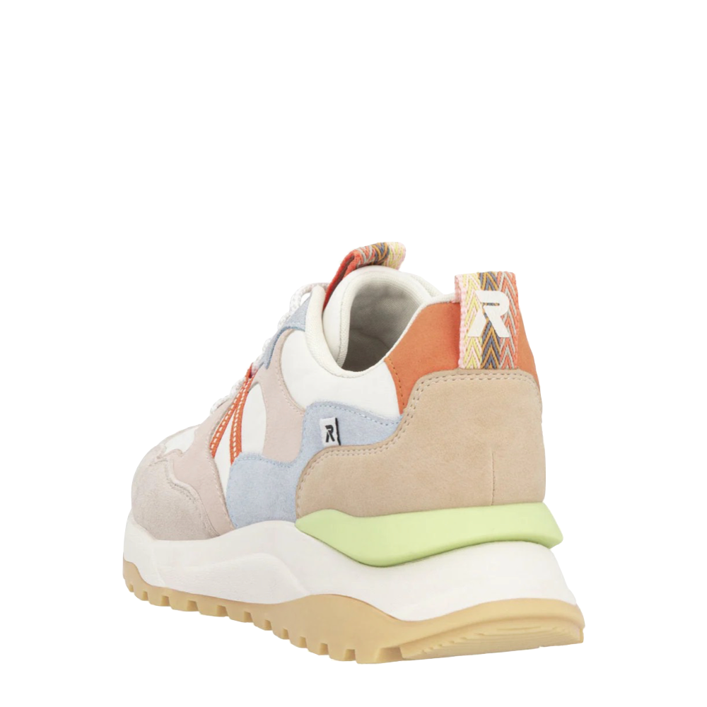 Heel view of Rieker Akilah 01 Sneaker for women.